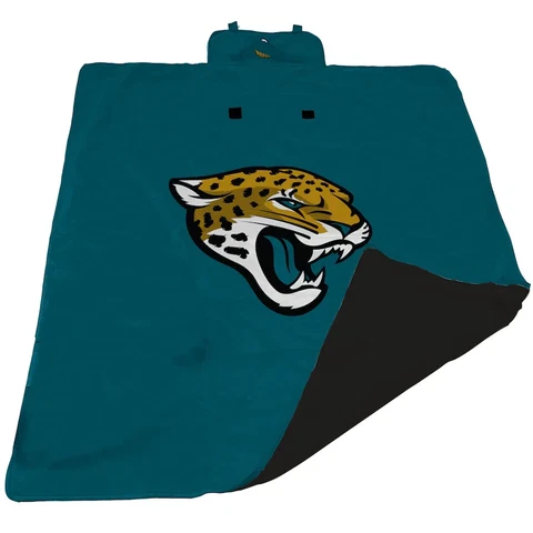 New NFL Teal Jacksonville Jaguars 60'' x 80'' All-Weather XL Outdoor Blanket Cover