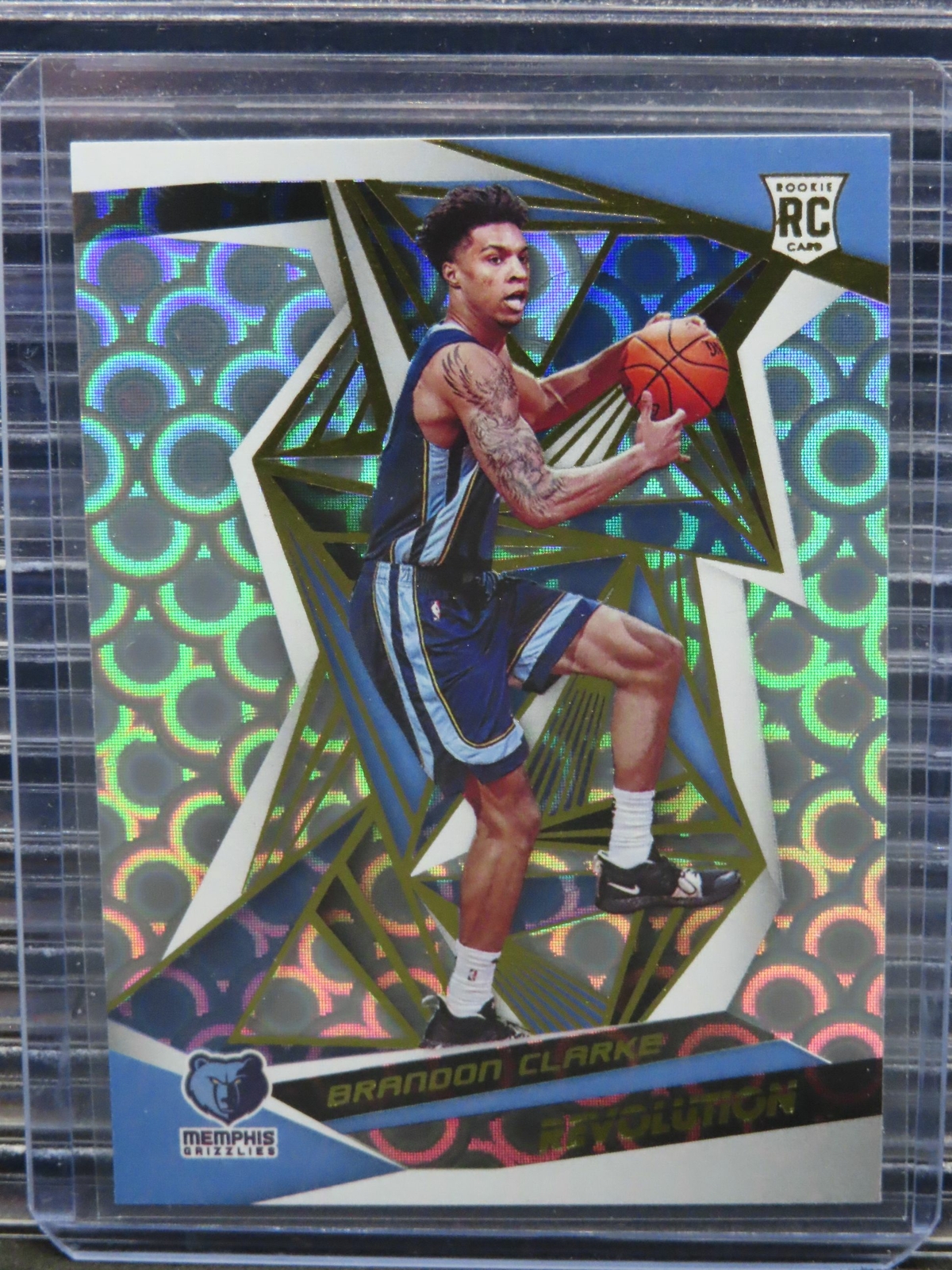 2019-20 Revolution Brandon Clarke Groove Rookie RC #120 Grizzlies R314