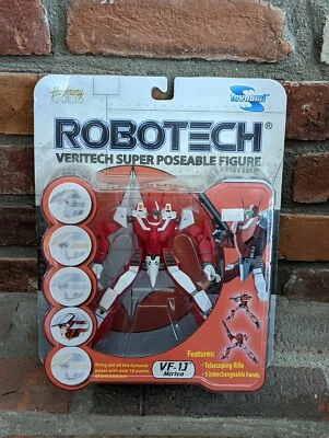 Toynami Robotech VF-1J Super Poseable Veritech Figure Miriya Sterling 2001 - Image 1 of 3