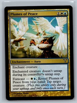Magic The Gathering Dissension Plumes of Peace #124/180 Foil MTG TCG CCG - Image 1 of 2