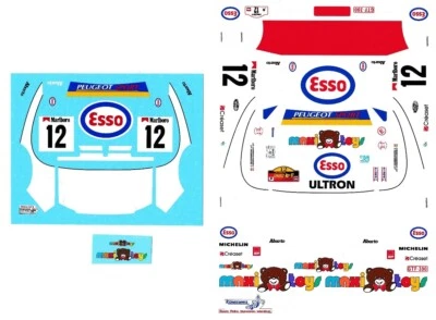 Decal 1/24 Peugeot 306 Gr.A Rally Condroz '97 Renaissance 473 NUNU kit base - Immagine 1 di 3