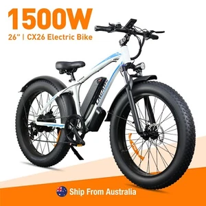 Lagads Ebike CX26 1500W 48V 13AH 60 KM/H 26'' Mountain Bicycle EBike - Picture 1 of 8