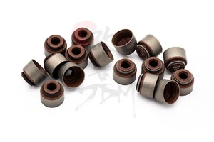 Genuine Honda Valve Stem Seals (16) - Most Models 12210-PZ1-004, 12211-PZ1-004 - Picture 1 of 4