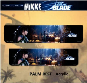 Teclado Pop-up Goddess Of Victory Nikke PALM REST Acrílico + Pista - Imagen 1 de 6