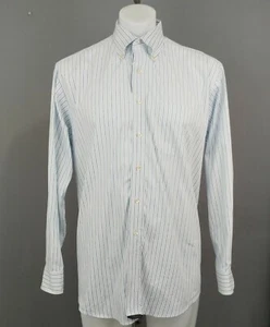 Club Room Men Shirt, Size L 16.5,34/35, White Multi, 100% Cotton - Picture 1 of 4