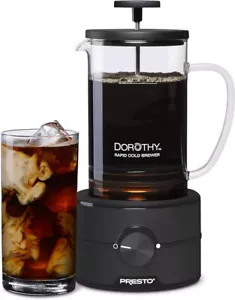Presto Dorothy Rapid Cold Brewer Cold Brew at Home in Minutes-New Free Local Del - Picture 1 of 8
