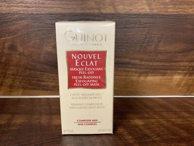 New Guinot nouvel eclat masque exfoliant peel-off AHA COMPLEX 1.7oz - Image 1 of 3