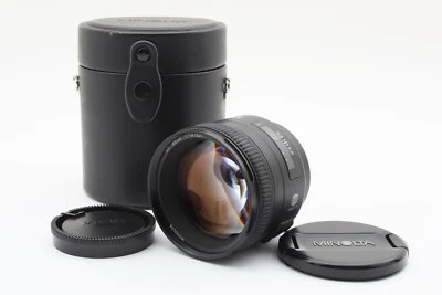 [MINTw/case]Minolta AF 85mm f/1.4 for Sony A , Minolta A mount JAPAN - Image 1 of 4