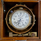 A Nice Vintage WWII Hamilton Chronometer Watch With Original Box