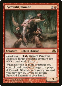 1x Pyrewild Shaman - NM English MTG - Dragon's Maze - Bild 1 von 1