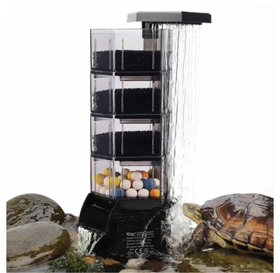 hygger Hexagonal Prisms Turtle Filter HG208-L - Image 1 of 4