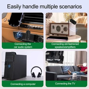 Dual Link Wireless Adapter für Flugzeugeinsatz Audioerlebnis mit Freunden teile - Afbeelding 1 van 12
