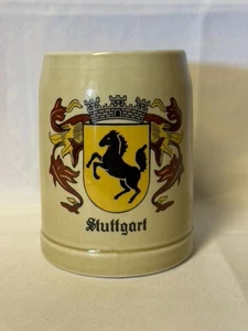 Stuttgart Wappenstein 1976 CS16 Ceramarte Brasilien 4 3/4" - Bild 1 von 6