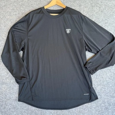 Camiseta de equipo de la NFL para hombre 2XL XXL negra de fútbol Reebok PlayDry manga larga Foto 1 de 4