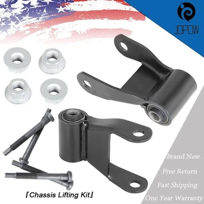 Kit de grillete de resorte de hoja trasera para camioneta Dodge Ram 2500 3500 1994-2002 2 puertas Foto 1 de 4