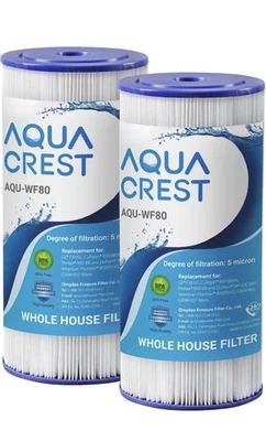 AQUA CREST FXHSC Whole House Water Filter, Replacement for GE® GXWH40L  (2) Pack - Image 1 of 4