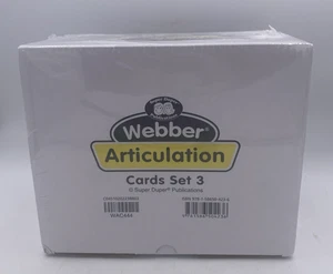 Webber Articulation Cards Set 3 Speech Therapy Training Letter Learning Complete - Bild 1 von 5