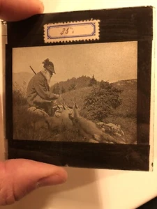 Prinzregent Luitpold Von Bayern Glasdia auf Der Jagd - Bild 1 von 3
