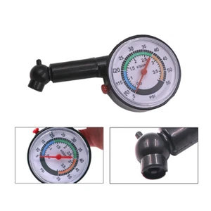 Car Tyre Tire Pressure Gauge For Car Auto Motorcycle Truck Bike Dial Meter _xa - Picture 1 of 8