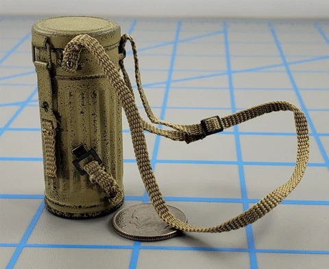 DID Burk WWII German Afrika korps canister 1/6 scale toys soldier dragon 3R DAK Cover