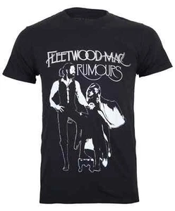 Official Fleetwood Mac T Shirt Rumours Album Cover Art Black New S to 5XL - Picture 1 of 38