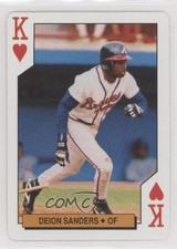 1994 US Playing Card Bicycle Atlanta Braves Box Set Deion Sanders #KH