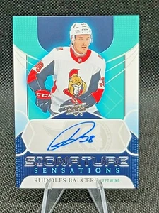 2020-21 UD Series 1 Signature Sensations Rudolfs Balcers SP #SS-RB - Picture 1 of 2