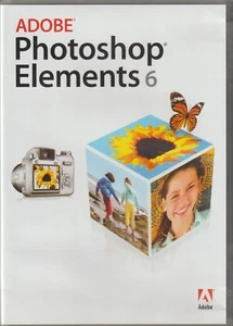 Adobe Photoshop Elements 6 for PC CD Only NO book - Picture 1 of 1