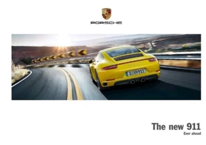 Porsche 911 Carrera/S/4/4S (991.2) 03/2016 Brochure - H'back - Picture 1 of 13