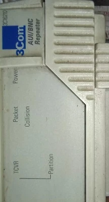 Repeater per rete LAN cablata coassiale con  connettore  BNC/AUI  3Com 16210 - Immagine 1 di 4