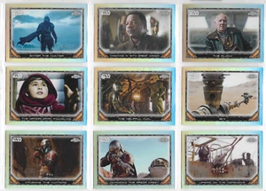 2022 Star Wars - Mandalorian Cromo - Conjunto completo de 100 cartas refractor paralelo - Imagen 1 de 2