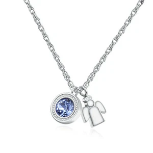 Sagapò Collana Angelo Donna Acciaio Sagapo SKT03 Catenina Girocollo S'agapo - Foto 1 di 2