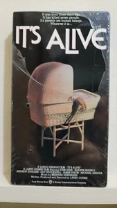 FAST SHIPPING: Its Alive (VHS, 1993) New/Sealed but cello torn, shelf wear LOOK - Picture 1 of 3