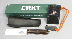 CRKT Columbia River Elias Saker Bushcraft Fixed Blade Carbon Steel Knife MIB! - Picture 1 of 9