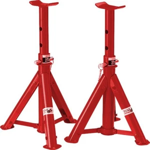 COPPIA CRIC CRICK A CAVALLETTO AUTO SOLLEVAMENTO 2 tonnellate 2000 kg - Foto 1 di 3