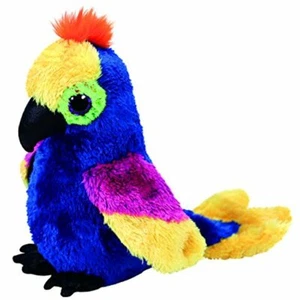 Ty Beanie Boosđź’śWYNNIE The Macaw Parrot 6" Glitter Eyes New MWMT's - Picture 1 of 1