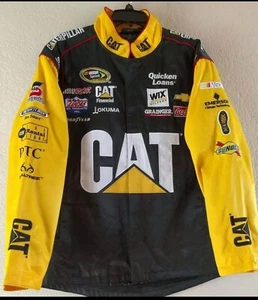 NASCAR Vintage CAT Embroidery Racing Jacket. - Picture 1 of 4