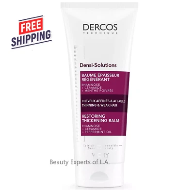Vichy Dercos Densi Solutions Regenerating Thickening Balm 200ml / 6.76oz - Image 1 of 4