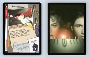 Gun Jammed - The X-Files 1996 Premier Common CCG Card - Picture 1 of 1