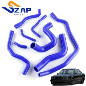 Silicone Radiator Hoses Kit Fit BMW E34 M50 525 525i 528 M30 530 530i 1989-1995 - Bild 1 von 14