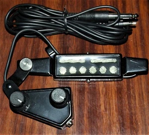 Acoustic Guitar Pickup PU-33B New, Black, FREE POSTAGE - Picture 1 of 4