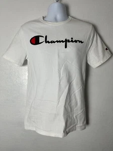 Camiseta vintage Y2K Champion bordada para hombre talla pequeña - Imagen 1 de 9