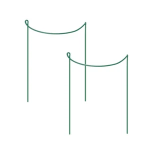 2Pcs Garden Iron Plants Support Rack Vegetables Cage Support - Picture 1 of 12