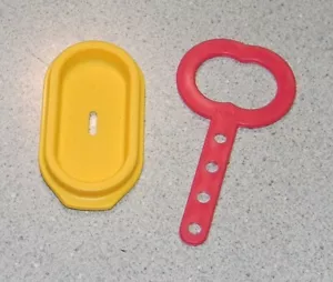 Tupperware - Popsicle Maker Stick Replacement - Pink / Yellow - Picture 1 of 1