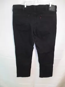 Levi's 541 Cotton Blend 40 x 30 BLACK Athletic Fit Blue Jeans - Picture 1 of 3