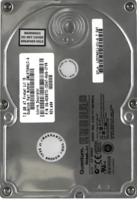 FESTPLATTE DELL 0285TC LC07A011-01-A 7.5GB 512KB CACHE 4500U/min ATA 3.5" Zoll - Bild 1 von 3