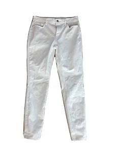 White House Black Market White Skinny Ankle Jeans 6 NWOT - Picture 1 of 6