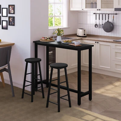 WOLTU Kitchen Bar Table Counter Breakfast Dining Table Coffee Table Metal Legs - Image 1 of 4