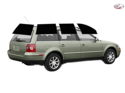 Kit de película de tinte de ventana de 2 capas precortada personalizada computarizada para VW Passat Wagon 2000-05 Foto 1 de 4
