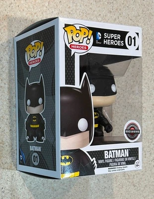 VINILO FUNKO POP 01 -- DC Comics Batman -- Exclusivo de Gamestop Foto 1 de 4